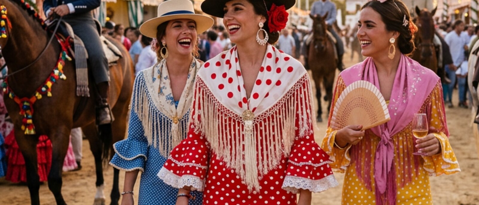 Look para feria: Sanlúcar, Sevilla, Jerez y ferias andaluzas