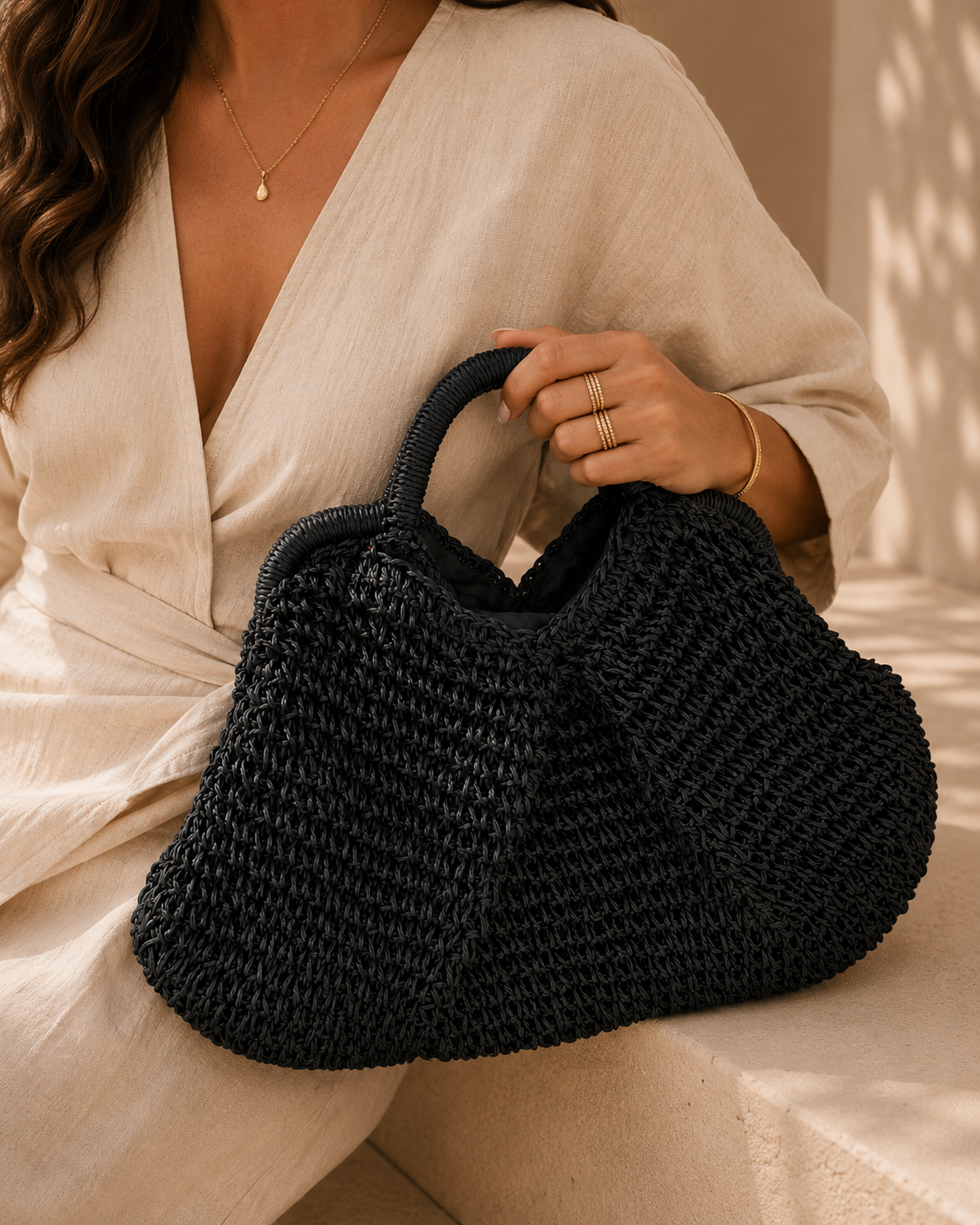 Bolso Ébano Chic.