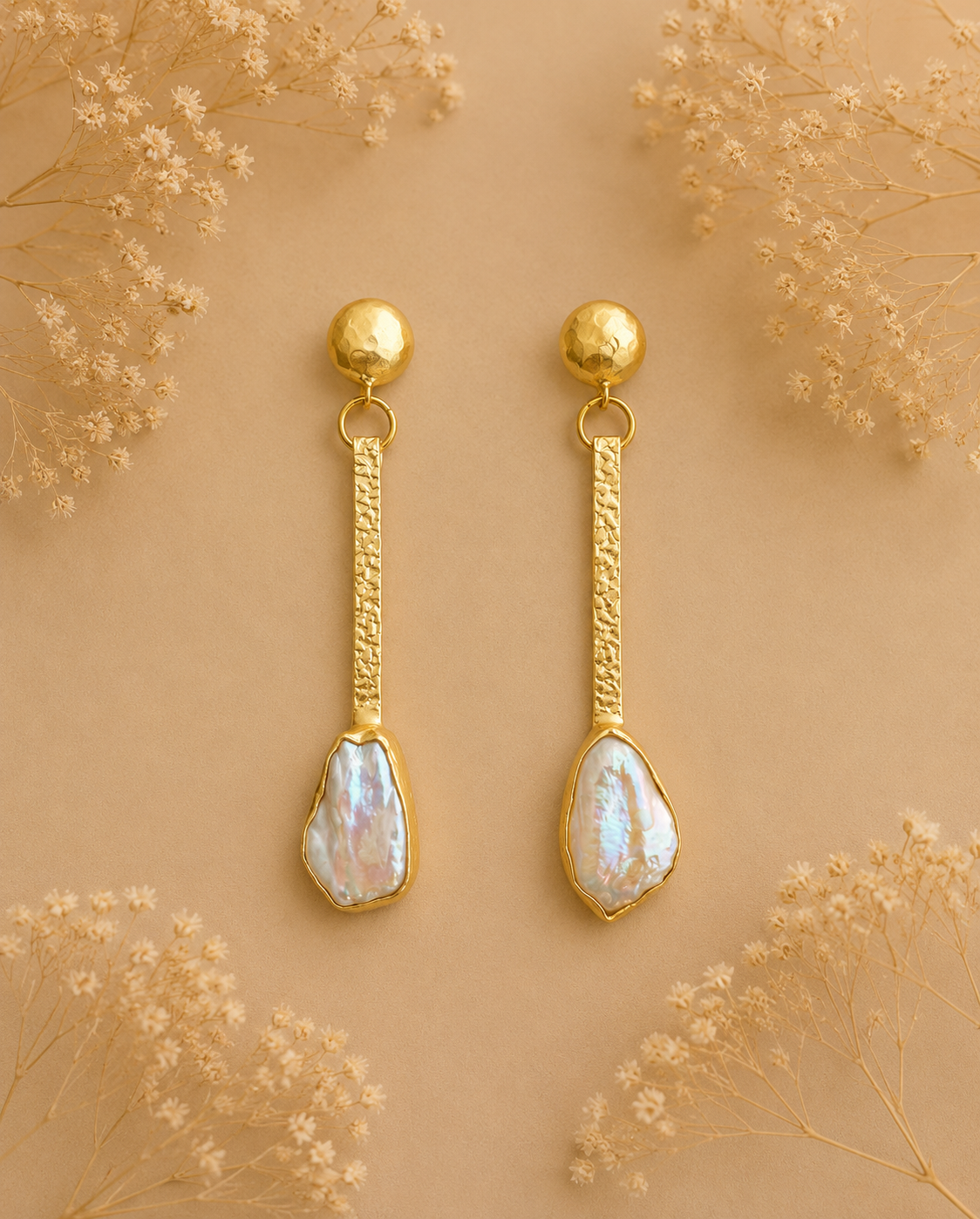 Pendientes Perla Savai.