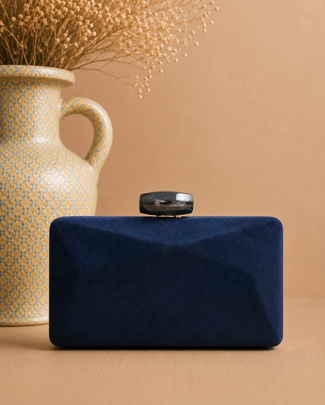 Clutch Montecarlo. Azul Marino.