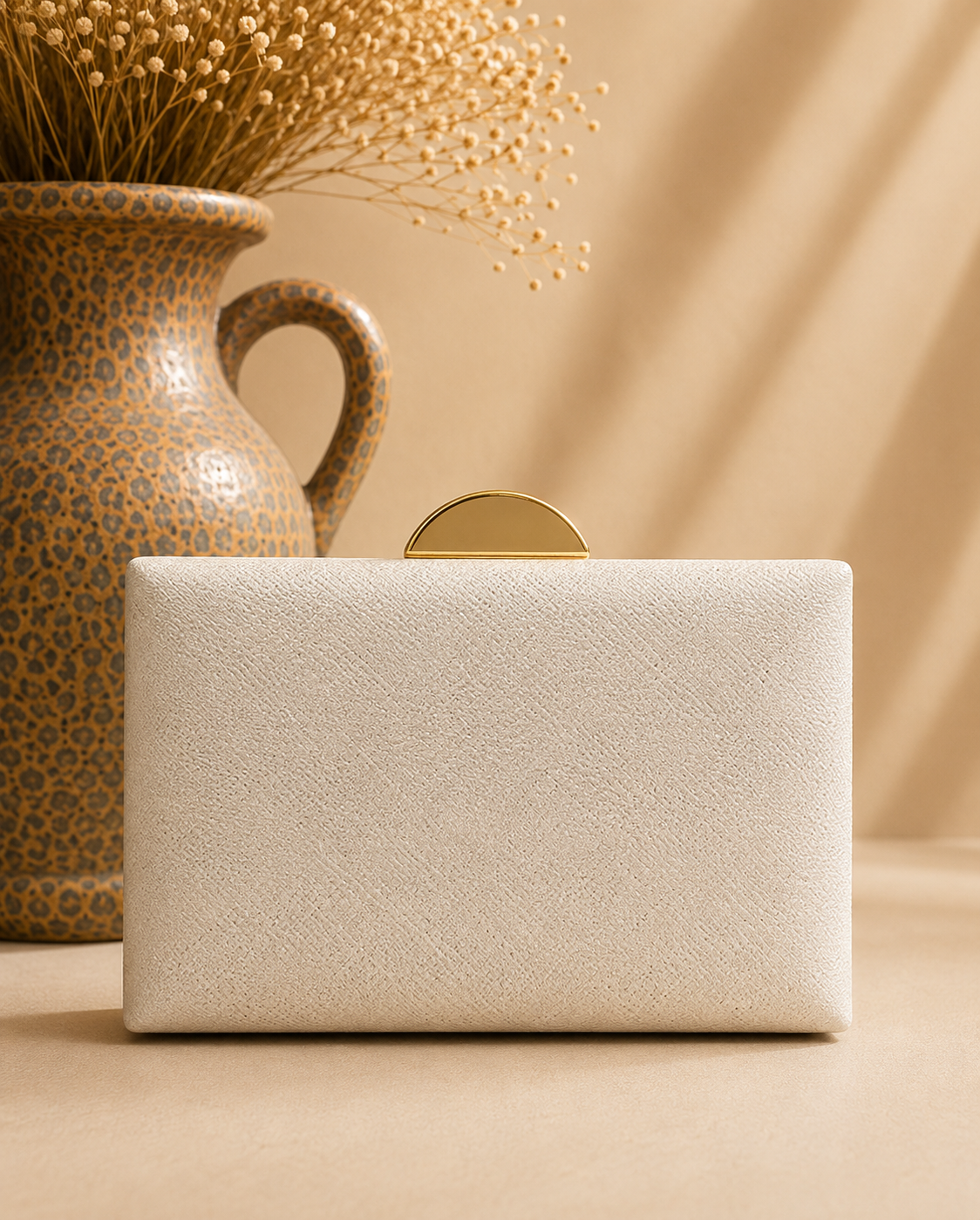 Clutch Portofino. Gris Plata.