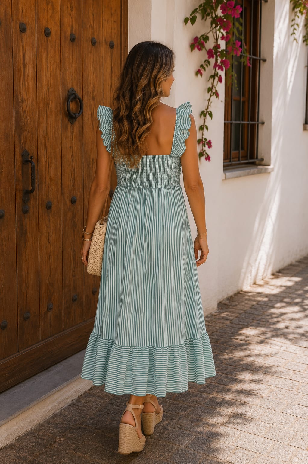 Vestido Verona. Verde.