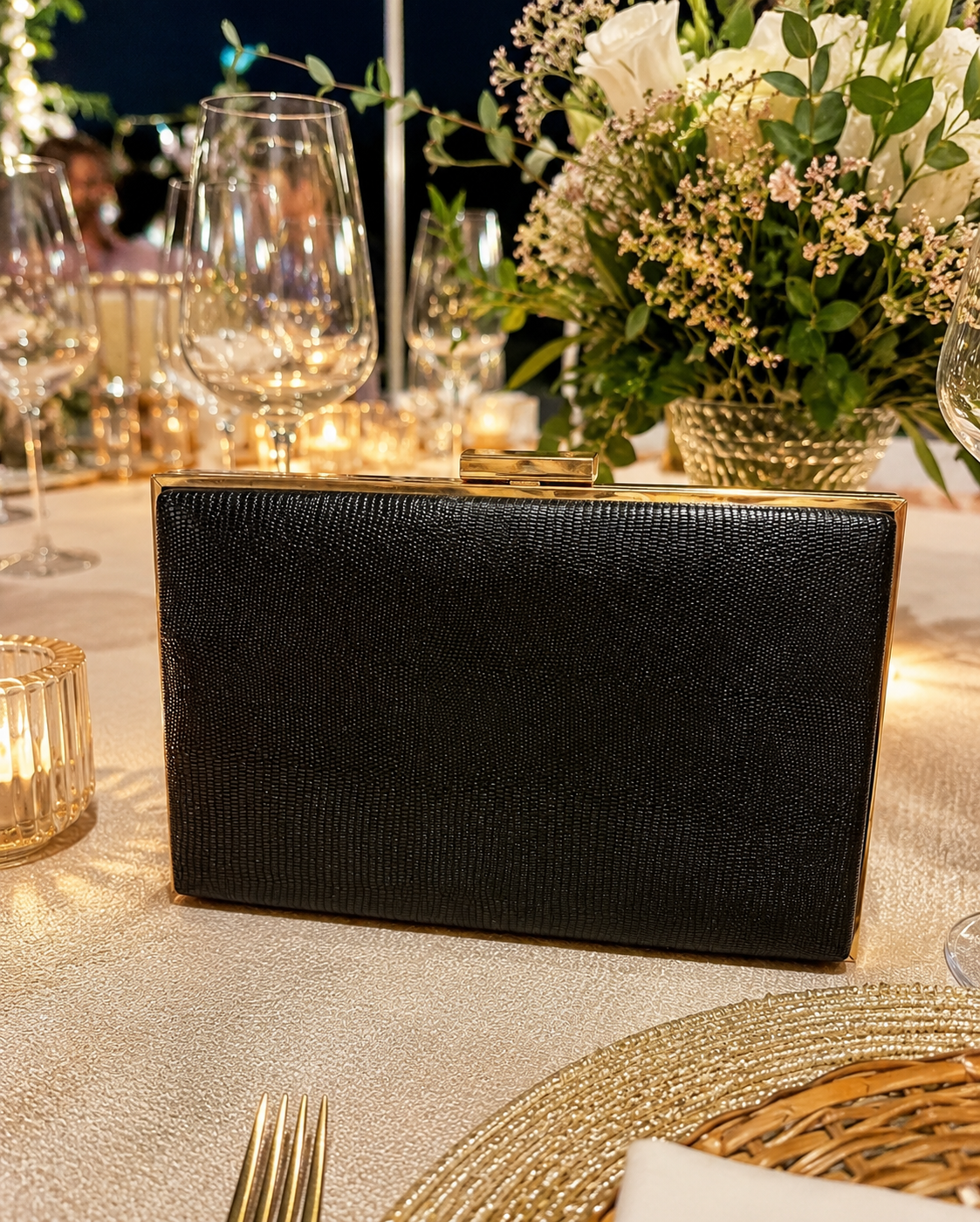 Clutch Samaná. Negro.