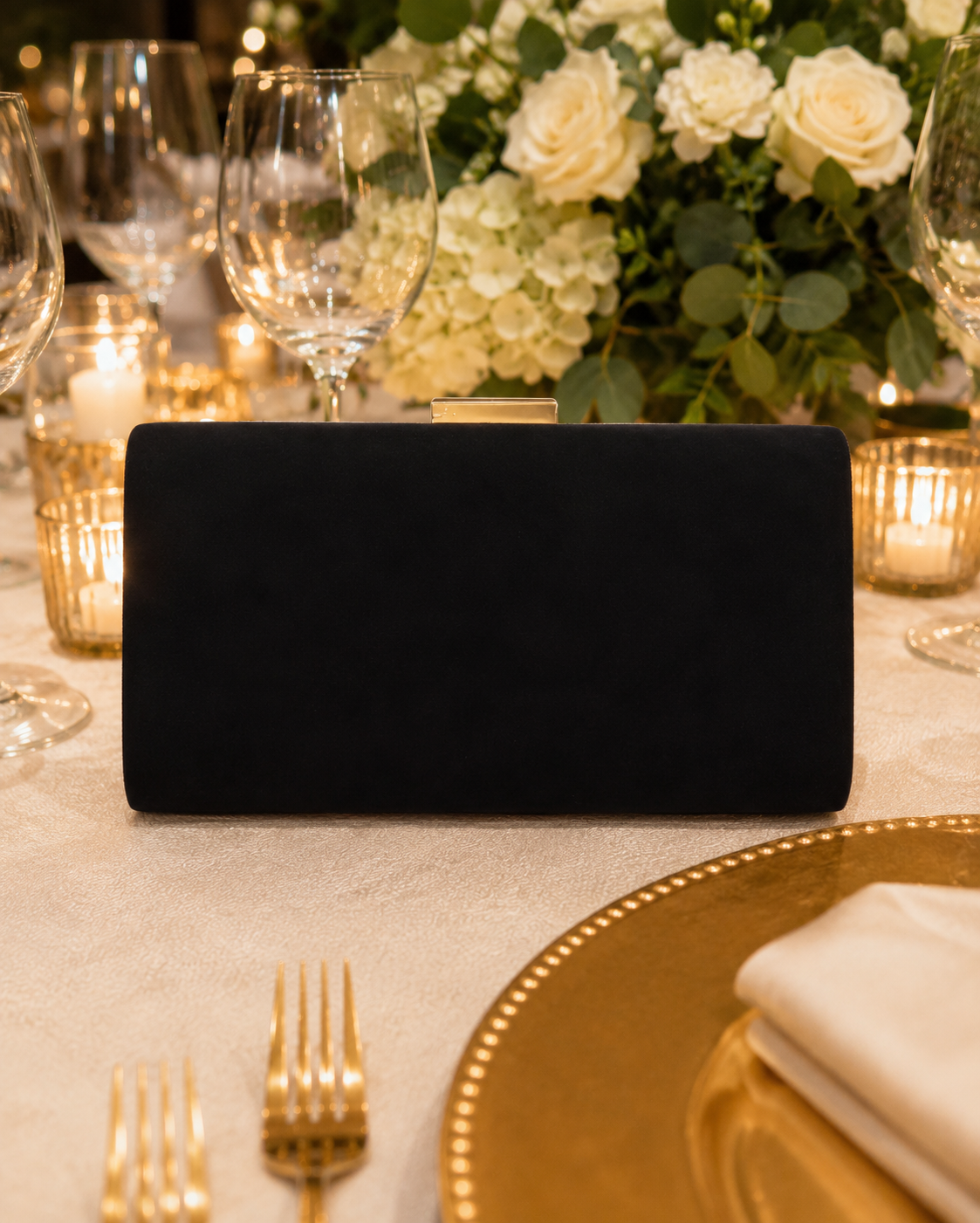 Clutch Petra. Negro.