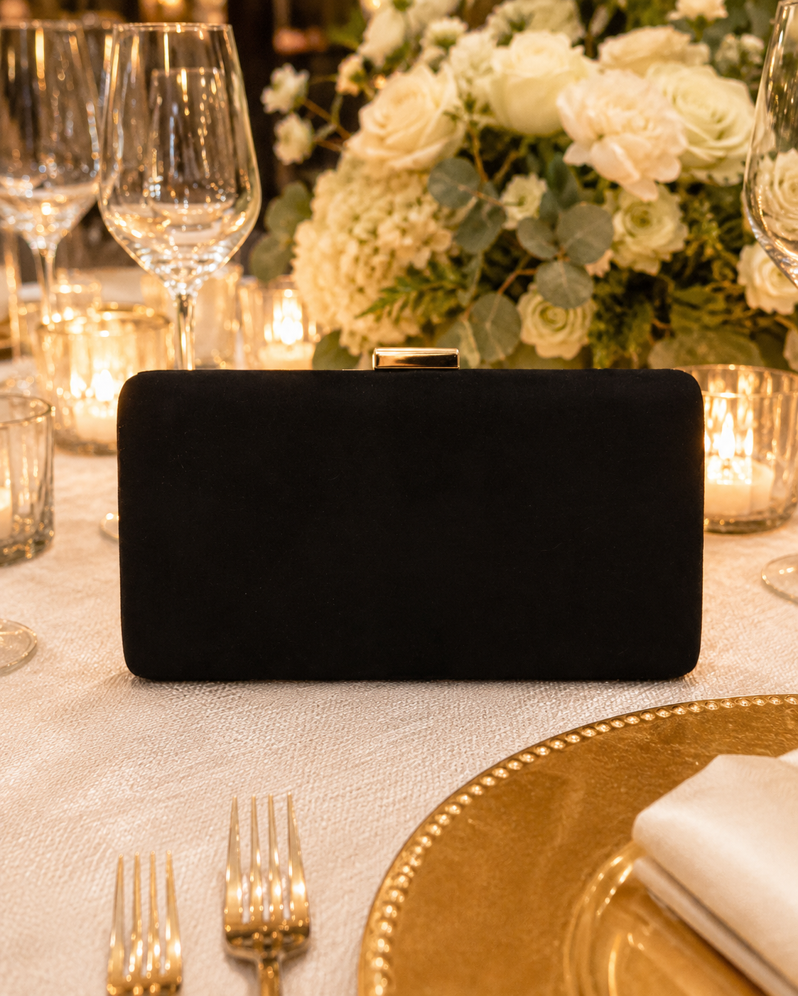 Clutch Cagliari. Negro.