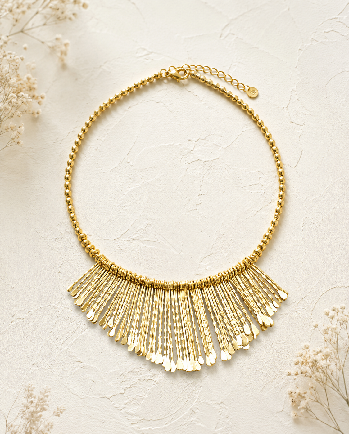 Chocker Zafira. Dorado.