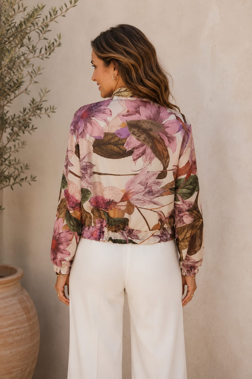 Bomber Greta. Rosa, Malva, Verde, Camel y Beige.