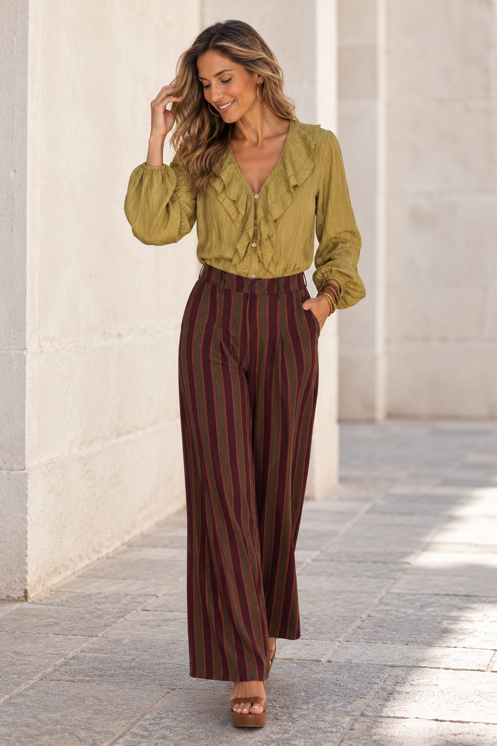 Blusa Leila. Lima.